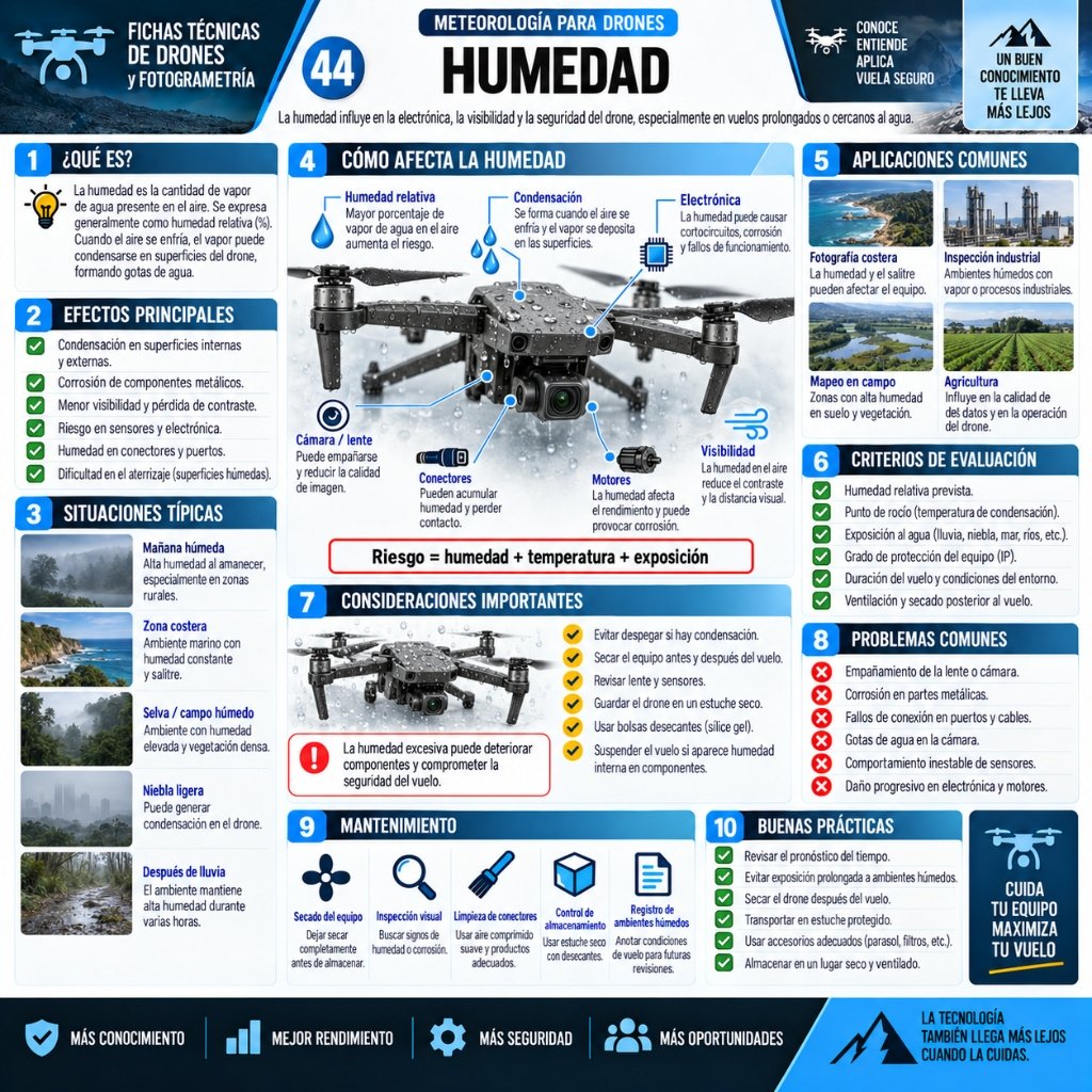 44. Humedad - Meteorología para Drones