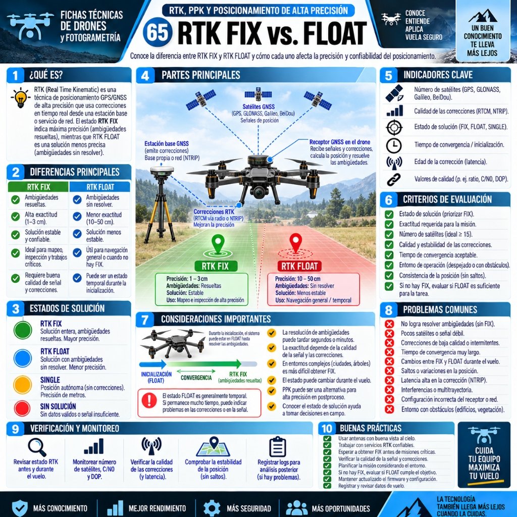 65. RTK FIX vs. FLOAT - Posicionamiento de Alta Precisión