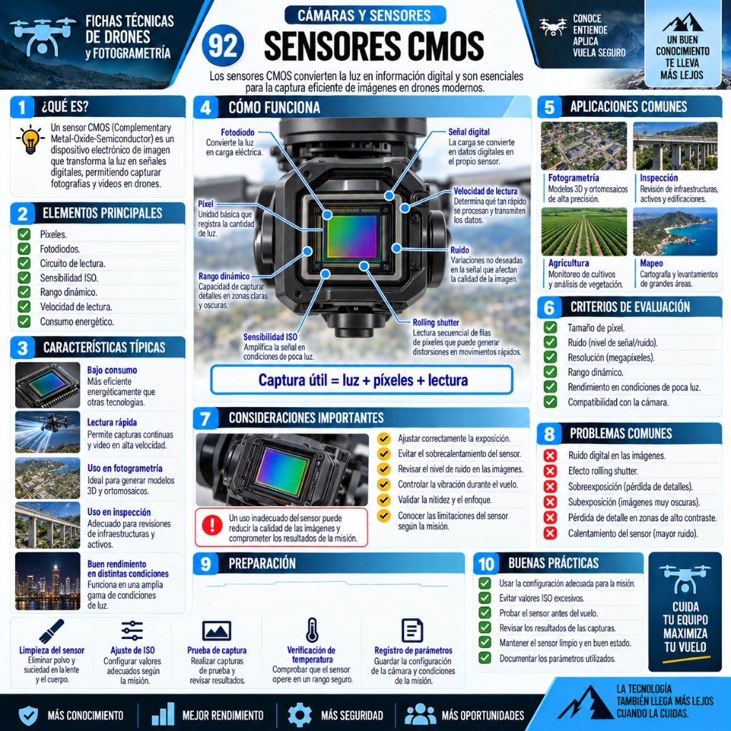 92. Sensores CMOS - Cámaras y Sensores