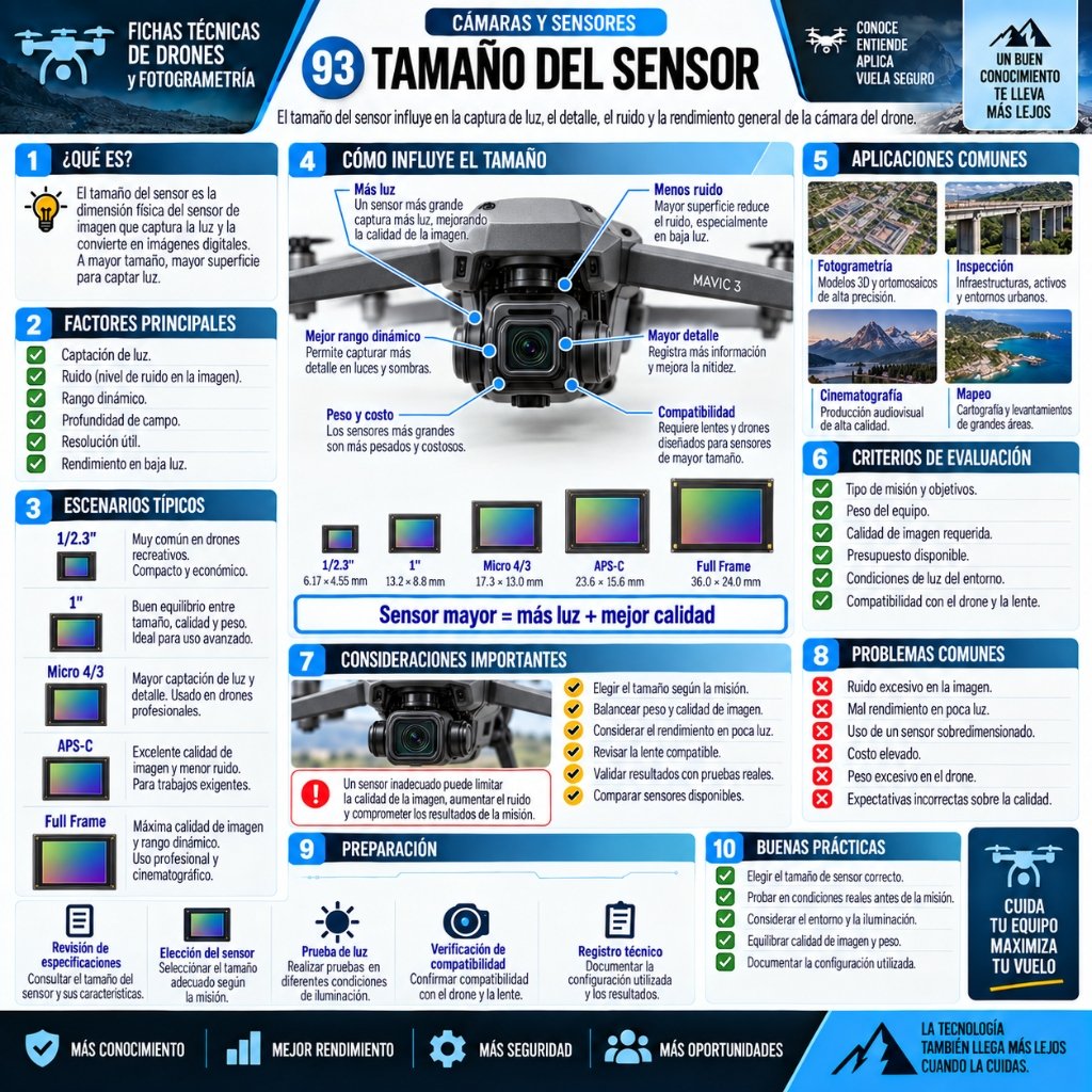 93. Tamaño del Sensor - Cámaras y Sensores