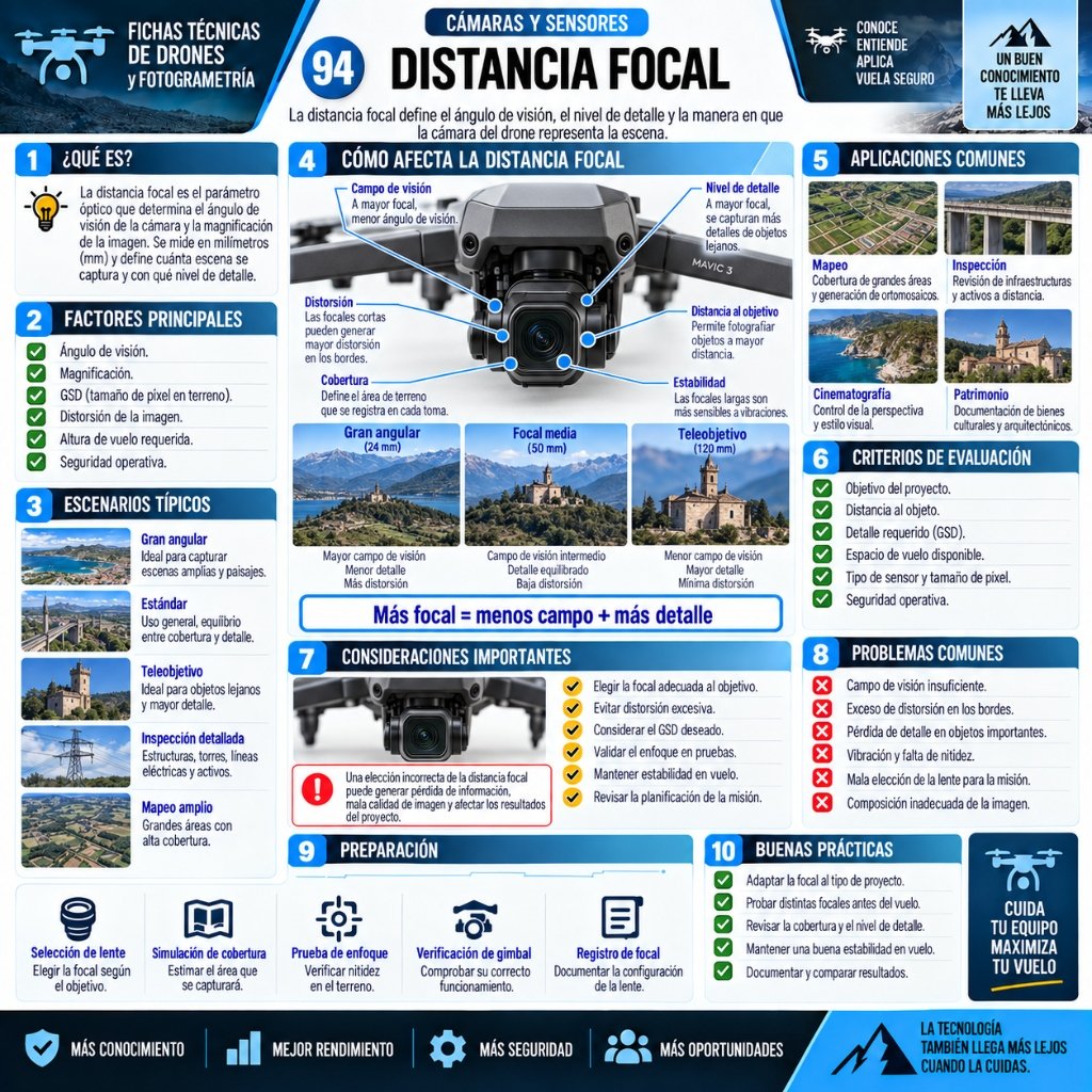 94. Distancia Focal - Cámaras y Sensores